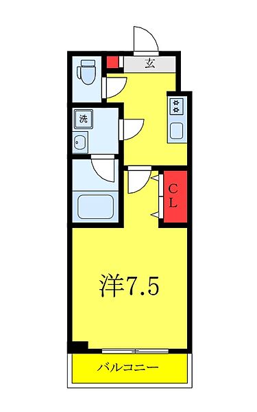 クレヴィスタ常盤台 205｜東京都板橋区常盤台1丁目(賃貸マンション1K・2階・25.60㎡)の写真 その1