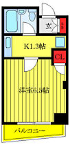 東京都北区田端新町2丁目（賃貸マンション1K・5階・17.93㎡） その2