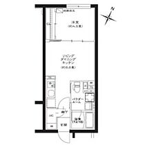 ジェノヴィア池袋 203 ｜ 東京都豊島区西池袋3丁目（賃貸マンション1LDK・2階・33.67㎡） その2