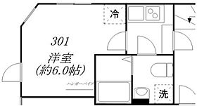 エスペランサ大山 301 ｜ 東京都板橋区大山西町（賃貸アパート1K・3階・16.78㎡） その2