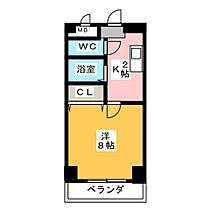 パル松ヶ枝  ｜ 愛知県名古屋市中区千代田５丁目（賃貸マンション1K・4階・24.67㎡） その2