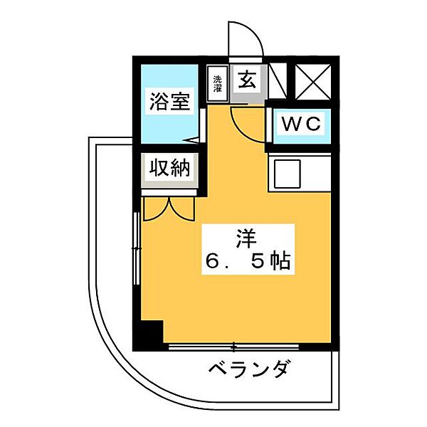 アヴァーンスＦ ｜愛知県名古屋市中区千代田４丁目(賃貸マンション1R・6階・20.00㎡)の写真 その2