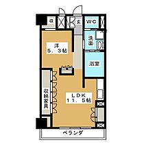 ロイヤルオーク栄セントラルプラザ  ｜ 愛知県名古屋市中区栄５丁目（賃貸マンション1LDK・5階・50.12㎡） その2