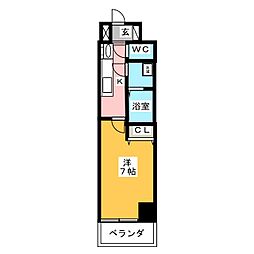 間取図画像 1K