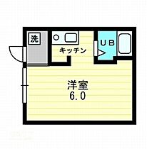 カサ・ボニータ 302 ｜ 岡山県岡山市北区駅元町（賃貸マンション1K・3階・15.20㎡） その2