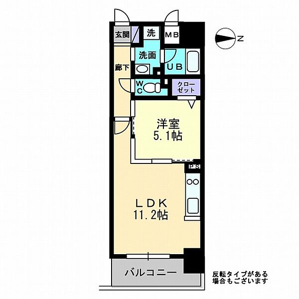 アルファレガロ西古松 1208｜岡山県岡山市北区西古松(賃貸マンション1LDK・12階・39.38㎡)の写真 その2