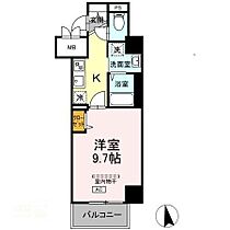 グランディオ医大前 401 ｜ 岡山県岡山市北区大学町（賃貸マンション1K・4階・32.03㎡） その2