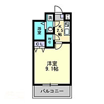 Vent　Vert 301 ｜ 岡山県岡山市南区西市（賃貸マンション1K・3階・27.01㎡） その2