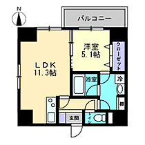 OWLSTYLE KANDACHO 703 ｜ 岡山県岡山市北区神田町1丁目（賃貸マンション1LDK・7階・40.92㎡） その2