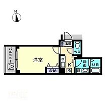 ラウレアM&F 403 ｜ 岡山県岡山市北区奉還町2丁目（賃貸マンション1K・4階・24.27㎡） その2