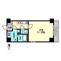 エメラルドHILL 802 ｜ 岡山県岡山市北区中山下2丁目（賃貸マンション1K・8階・34.08㎡） その2