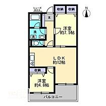 エルトンハウス 502 ｜ 香川県高松市高松町（賃貸マンション2LDK・5階・62.24㎡） その2