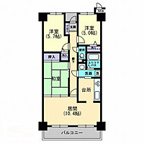 サーパス屋島 507 ｜ 香川県高松市屋島西町（賃貸マンション3LDK・5階・69.95㎡） その2