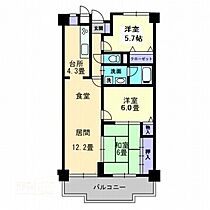 リマーニ太田 403 ｜ 香川県高松市太田下町（賃貸マンション3LDK・4階・75.16㎡） その2