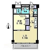 フィール上之町 602 ｜ 香川県高松市上之町3丁目（賃貸マンション1LDK・6階・42.76㎡） その2