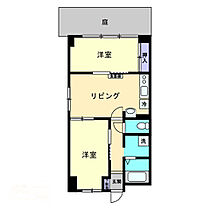 労住協第14ビル西宝町マンション 114 ｜ 香川県高松市西宝町2丁目（賃貸マンション2LDK・1階・55.00㎡） その2