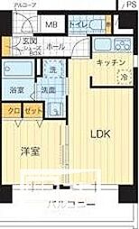 La・Tour 1LDKの間取図画像