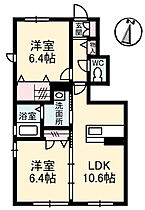 シャーメゾン中久万　D棟 101 ｜ 高知県高知市中久万（賃貸アパート2LDK・1階・58.19㎡） その2