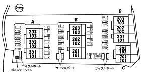 シャーメゾン中久万　D棟 203 ｜ 高知県高知市中久万（賃貸アパート3LDK・2階・72.22㎡） その15