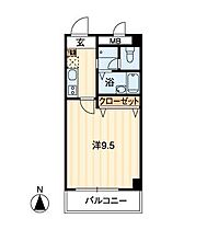 エポカ大川筋 302 ｜ 高知県高知市大川筋1丁目（賃貸マンション1K・3階・27.72㎡） その2