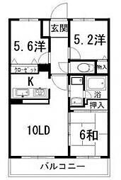 アルファステイツ高須新町 3LDKの間取図画像