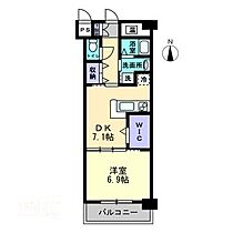 コンフォルト南本庄 802 ｜ 広島県福山市南本庄1丁目（賃貸マンション1LDK・8階・40.00㎡） その2