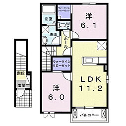 ロイヤルパレス・S 2LDKの間取図画像
