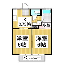 ハイツJUJU  ｜ 長野県上伊那郡辰野町大字伊那富（賃貸アパート2K・1階・34.78㎡） その2