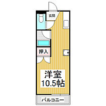 サンシティ  ｜ 長野県上伊那郡南箕輪村（賃貸アパート1R・2階・20.00㎡） その2