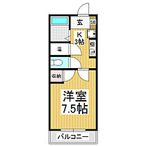 ベルマンション  ｜ 長野県上伊那郡宮田村（賃貸マンション1K・1階・24.20㎡） その2