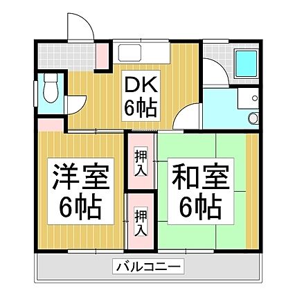 南街ハイツ_間取り_0