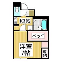 レオパレスグリーンテラスＭ  ｜ 長野県伊那市美篶（賃貸アパート1K・1階・21.65㎡） その2