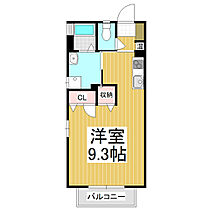 メゾンクラベール  ｜ 長野県駒ヶ根市下市場（賃貸アパート1R・1階・32.72㎡） その2