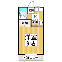 サルヴァトーレ  ｜ 長野県上伊那郡南箕輪村南原（賃貸マンション1K・6階・23.00㎡） その2