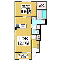 長野県駒ヶ根市赤穂（賃貸アパート1LDK・1階・52.38㎡） その2