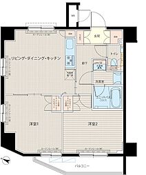 ルーブル中板橋六番館 2階/-