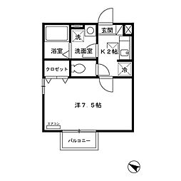 グリシーヌ上高田 1階