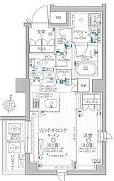 デュオステージ北千住II 6階