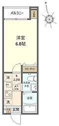 エクセラン仲六郷 2階/-