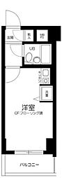 ライオンズマンション志村坂上第2 ワンルームの間取図画像