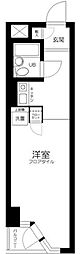 コナ・トルテック ワンルームの間取図画像