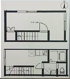 ソルナクレイシア西馬込 1DKの間取図画像