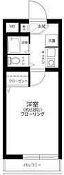 プライム池袋 1Kの間取図画像