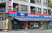 ビッグ・エー 足立六月店（440m）