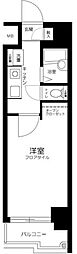ダイホープラザ中野新橋 1Kの間取図画像