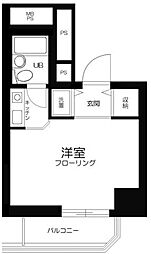 ダイアパレス錦糸町第5 ワンルームの間取図画像
