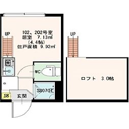 Stage中野III 2階/-