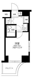 藤和シティコープ新小岩2 1Kの間取図画像