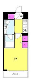 アクサス池袋レジデンス 1Kの間取図画像