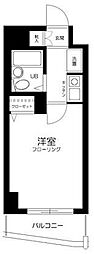 アーバンヒルズマンション浅草第2 1Kの間取図画像